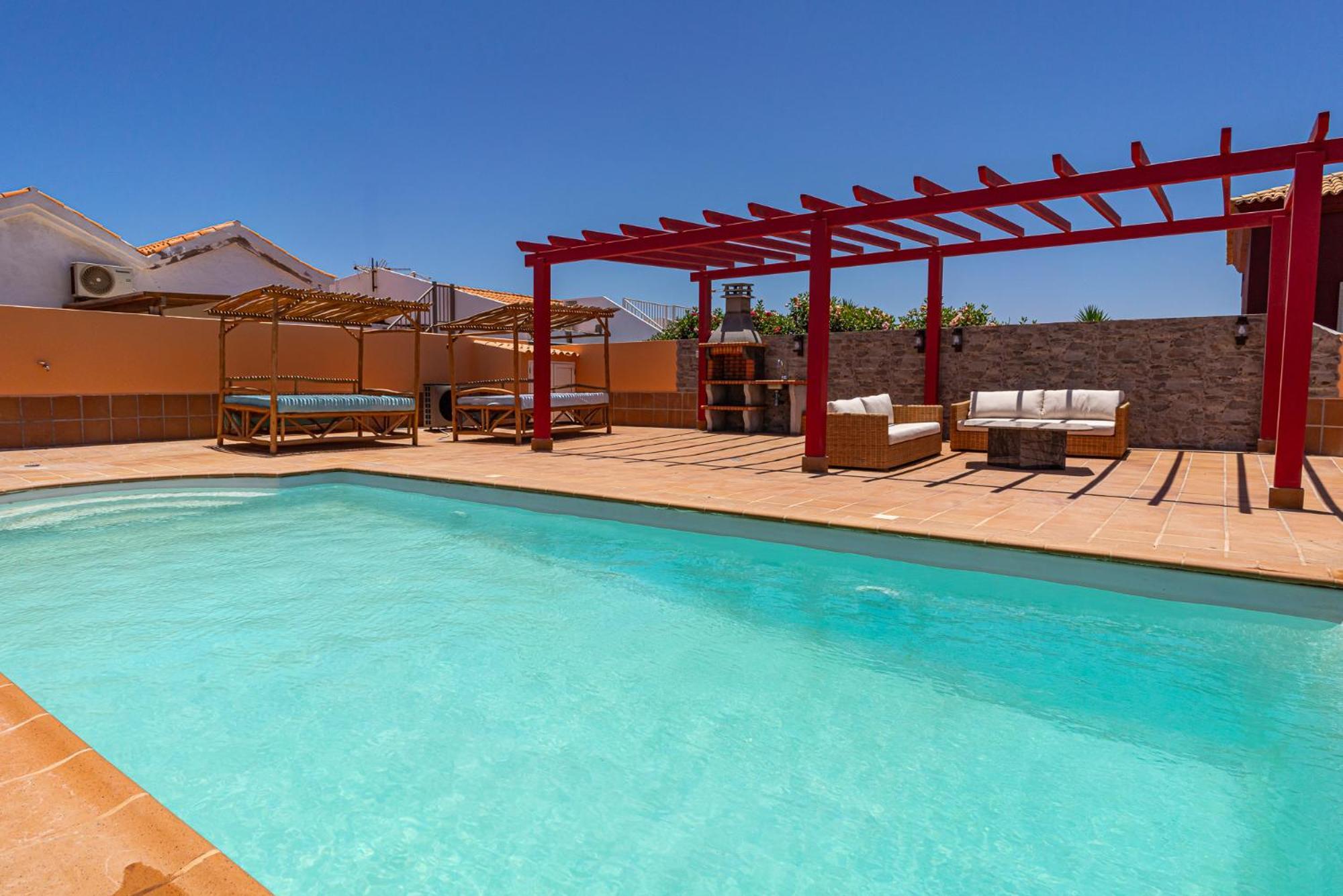 Villa Oceana - Cliffside Retreat 科斯塔德安提瓜 外观 照片