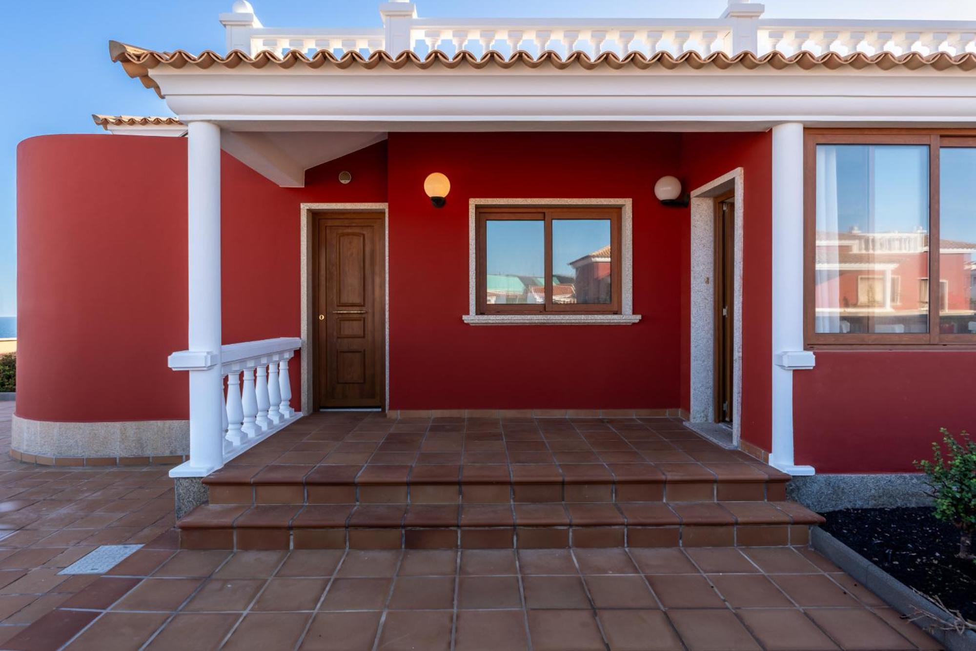 Villa Oceana - Cliffside Retreat 科斯塔德安提瓜 外观 照片