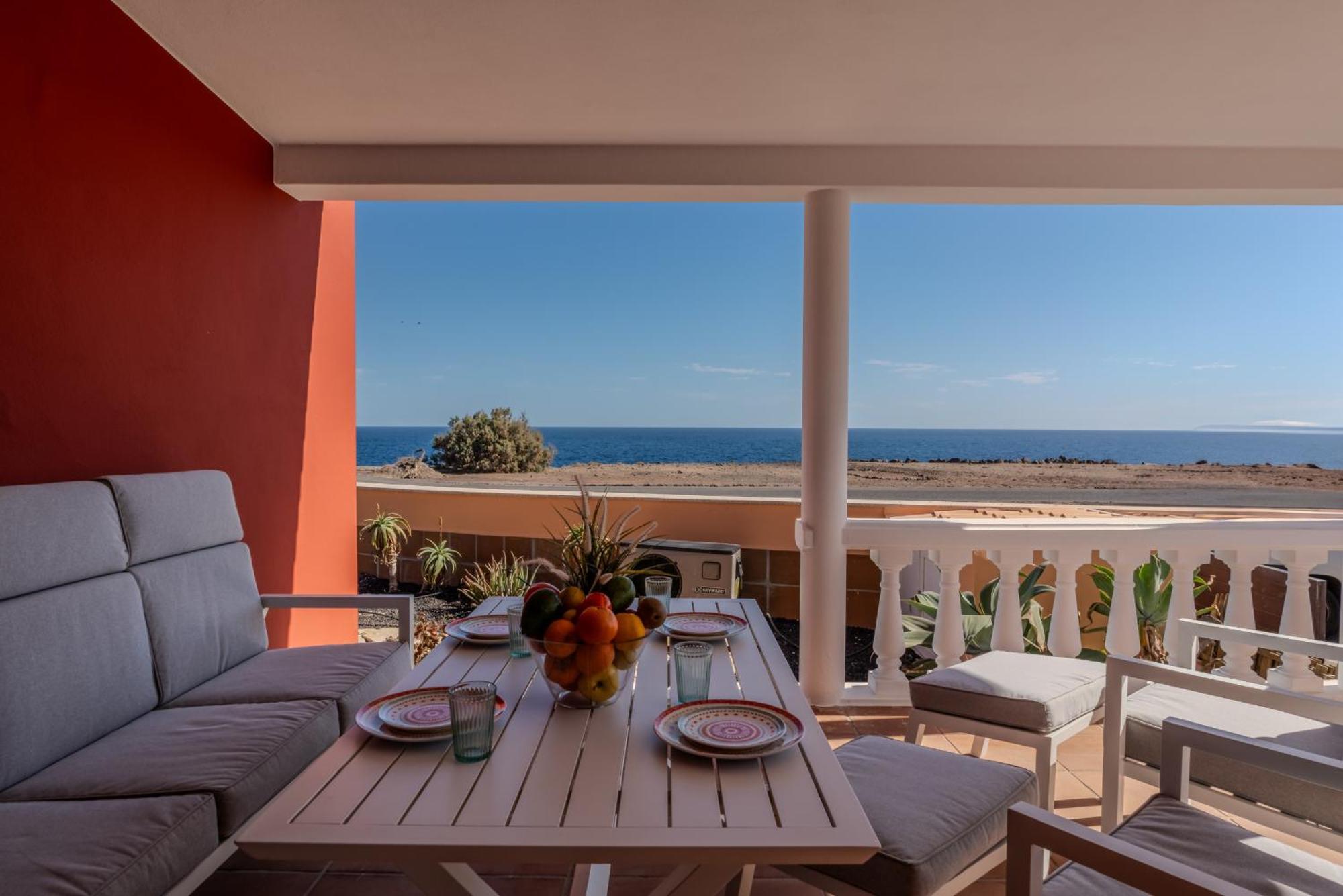 Villa Oceana - Cliffside Retreat 科斯塔德安提瓜 外观 照片
